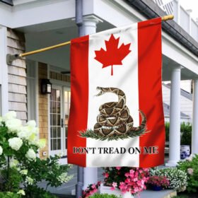 Canadian Flag Don’t Tread On Me Canadian Flag QTR426F