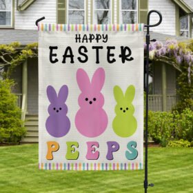 Happy Easter Flag Bunny Peeps TQN924F