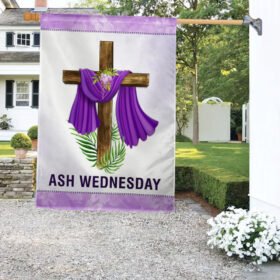 Ash Wednesday Cross Flag TQN861F