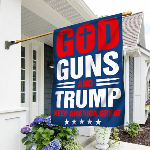 God Guns And Trump Flag TQN1051Fv1