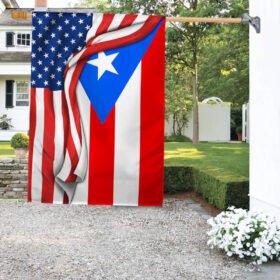 Puerto Rican American Flag TQN1041F