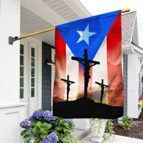 Easter Puerto Rico Flag He Is Risen TQN1055F