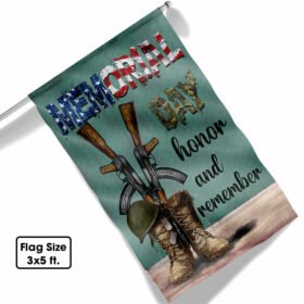Memorial Day Flag Honor And Remember Veterans TQN1008F