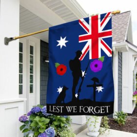 ANZAC Day Australia Flag Lest We Forget TQN1083F