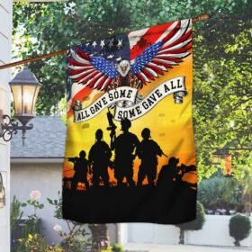 Memorial Day, All Gave Some, Some Gave All, U.S. Veteran Flag TPT637F