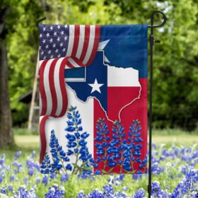 Texas Grommet Flag God Bless Texas DDH2000GFv1