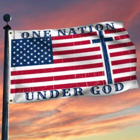 One Nation Under God American Grommet Flag MLN873GF