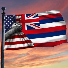 Hawaii American Grommet Flag TRL83GF