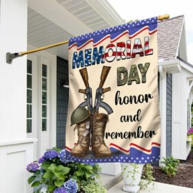 Memorial Day Flag Honor And Remember Patriotic Veterans TQN1014F
