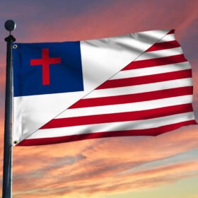 Christian US Grommet Flag TPT739F