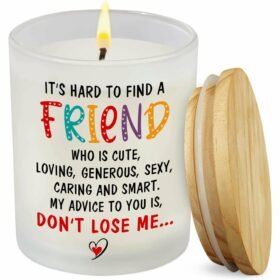 Funny Gifts for Friends Lavender Vanilla 10oz Candle Cup