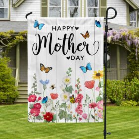Happy Mother's Day Flowers Flag TQN1147F