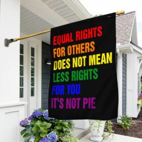 LGBT Pride Flag Equal Rights For Others Does Not Mean Less Rights For You TQN1129F