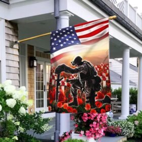 Memorial Day Veteran Remember and Honor Flag TPT759F