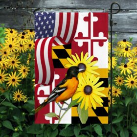 Maryland Flag Black Labrador LNT237F