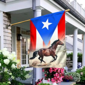 Horse Puerto Rico Flag TQN1127F