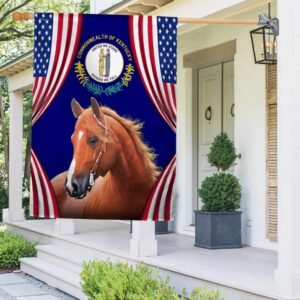 Kentucky Derby Horse Racing Flag TQN1180F