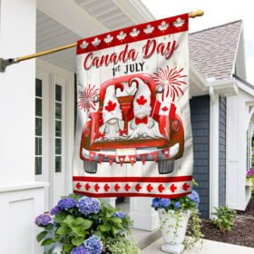 Happy Canada Day Gnome Eh Flag MLN1332