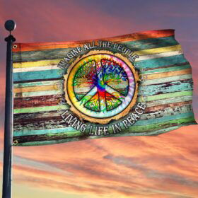 Love And Freedom Sunflower LGBT Pride Flag TPT1535F