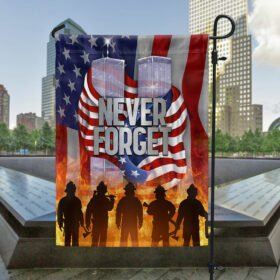 Patriot Day September 11th Never Forget Twin Tower Memorial Flag MLN1532F
