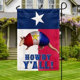 Armadillo Texas Flag MLN1560F