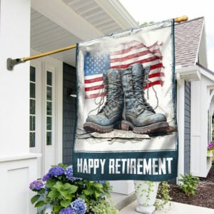 Happy Retirement U.S. Veteran Flag TQN1384F