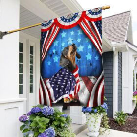 Happy 4th Of July Dachshund Patriotic Dog, American Flag TPT898Fv4