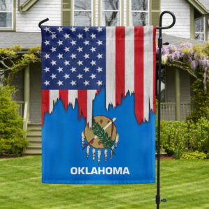 Oklahoma State US Flag MLN1621F