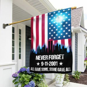 Memorial Day September 11th Never Forget 911 Memorial Flag TPT986Fn
