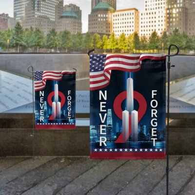 Never Forget 9.11 Patriot Day American Flag MLN1571F