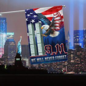 911 Patriot Day 9/11 September 11 Never Forget Flag TQN1426F