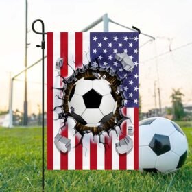Soccer American Flag MLN1690F