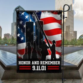 Never Forget 911 Patriot Day Honor and Remember Flag MLN1669F
