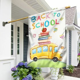 Back To School First Day Of School Flag TQN1551F