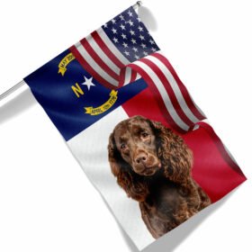 North Carolina Boykin Spaniel Flag MLN1141Fv53