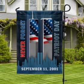 911 Patriot Day Never Forget September 11 Memorial Flag MLN1580F