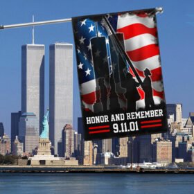 Never Forget 911 Patriot Day Honor and Remember Flag MLN1669F