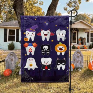 Dental Teeth Halloween Dentist Spooky Season TQN1652F