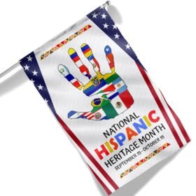 National Hispanic Heritage Month Flag MLN1751F