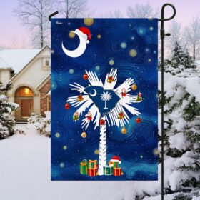 South Carolina Christmas Starry Night Flag TQN1785F