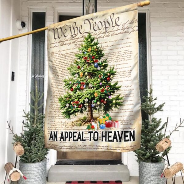 An Appeal To Heaven Christmas Pine Tree Flag MLN1916F