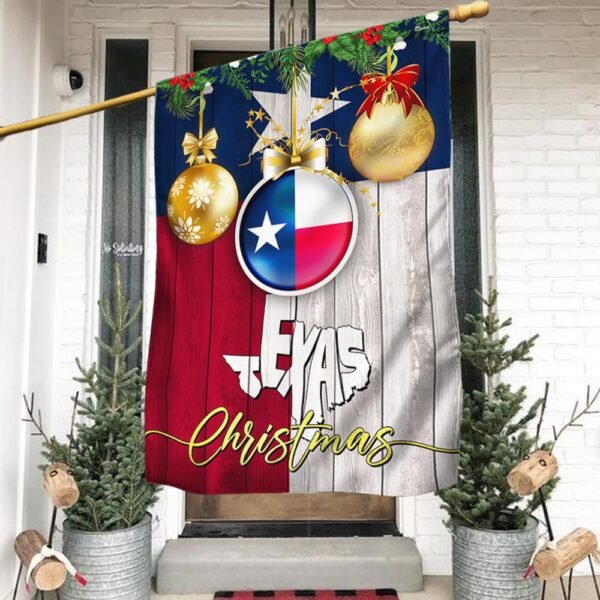 Christmas In Texas Flag TPT1220Fv1