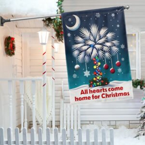 South Carolina Palmetto, All Hearts Come Home For Christmas Flag TPT1298F
