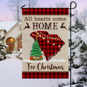 South Carolina Christmas Flag All Hearts Come Home For Christmas TQN1831F