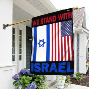 We Stand With Israel American Israeli Flag TQN1902F