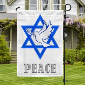 Jewish Israel Peace Star Of David Flag TQN1881F