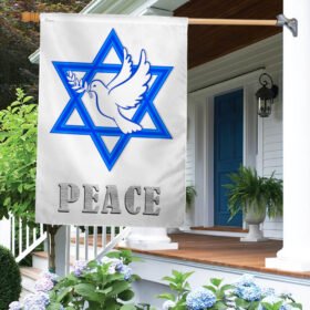 Jewish Israel Peace Star Of David Flag TQN1881F