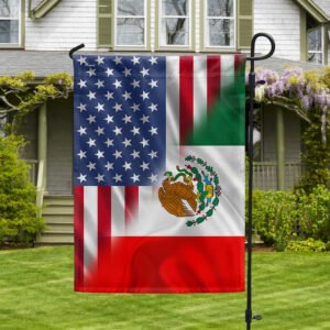 Mexican American Flag MLN2056F