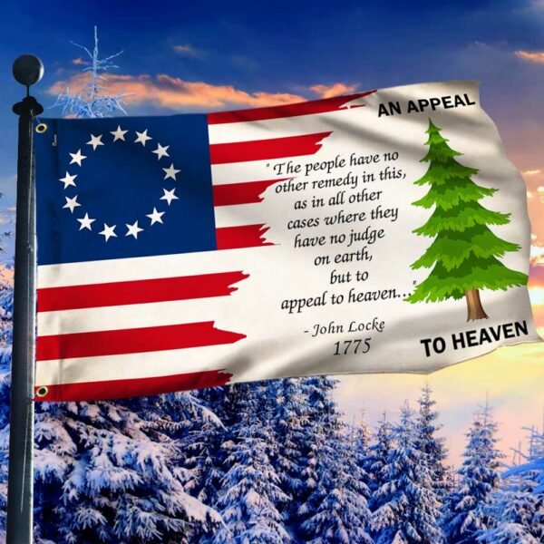 An Appeal To Heaven Flag Pine Tree Christmas Grommet Flag MLN2143GF