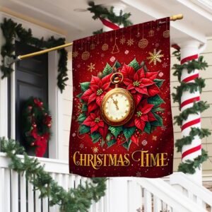 Christmas Time Flag The Most Wonderful Time Of The Year TQN2002F